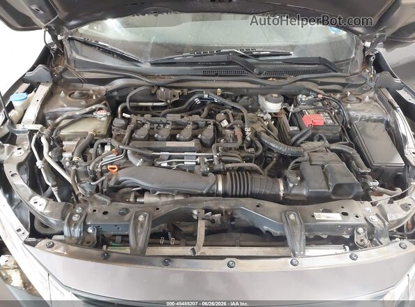 JHMFC1F32JX036739 2018 HONDA CIVIC Gray Widok z tyłu