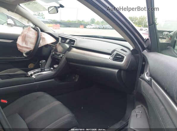 JHMFC1F32JX037261 2018 HONDA CIVIC Gray Front interior view