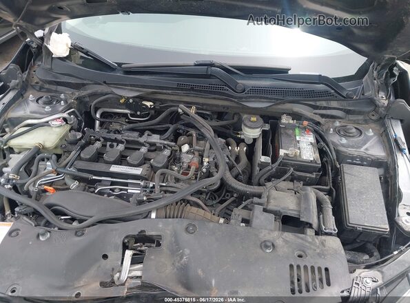 JHMFC1F32JX037261 2018 HONDA CIVIC Gray Rear view