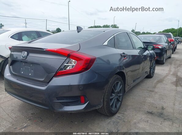 JHMFC1F32JX037261 2018 HONDA CIVIC Gray Rear right