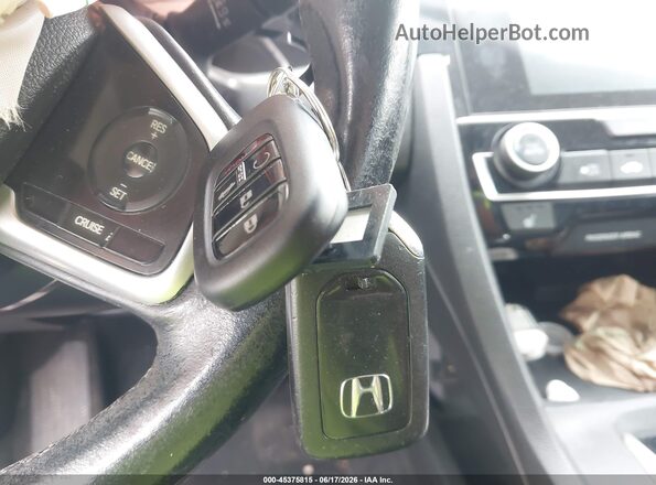 JHMFC1F32JX037261 2018 HONDA CIVIC Gray Dashboard view
