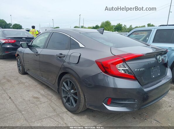 JHMFC1F32JX037261 2018 HONDA CIVIC Gray Rear left