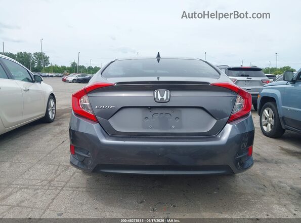 JHMFC1F32JX037261 2018 HONDA CIVIC Gray 