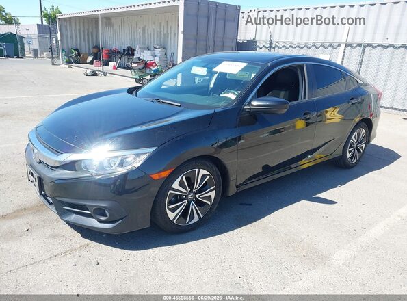 JHMFC1F32JX040564 2018 HONDA CIVIC Black Vista tres cuartos delantera izquierda