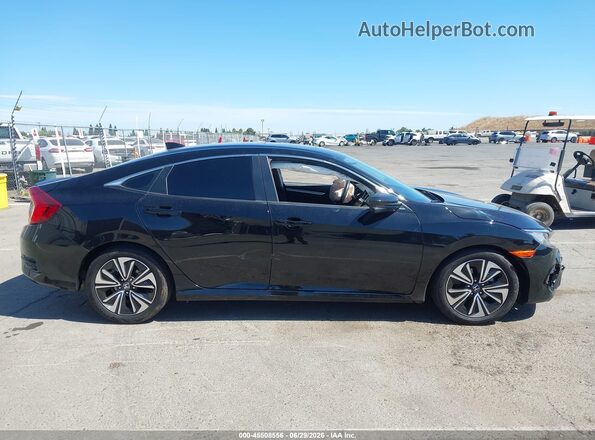 JHMFC1F32JX040564 2018 HONDA CIVIC Black Vista interior trasera