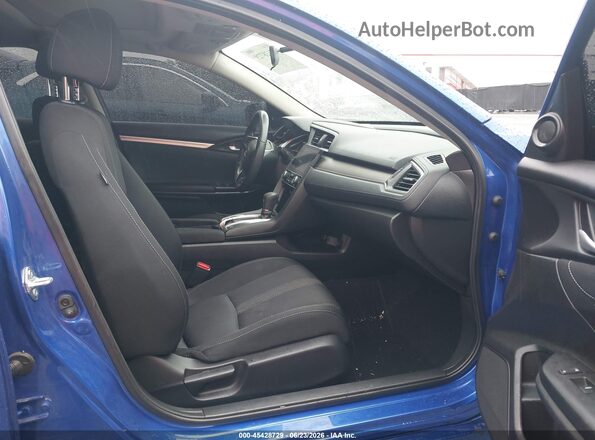 JHMFC1F33JX008142 2018 HONDA CIVIC Blue Вид салону спереду