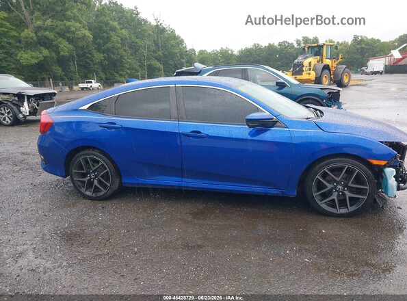 JHMFC1F33JX008142 2018 HONDA CIVIC Blue Панорамний вид салону 360°
