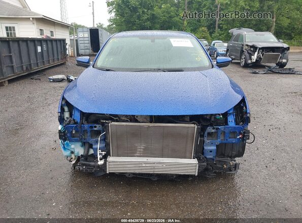 JHMFC1F33JX008142 2018 HONDA CIVIC Blue Вид задньої частини салону