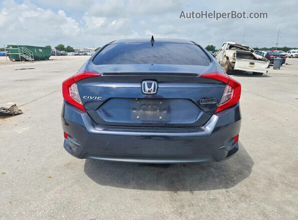 JHMFC1F33JX023871 2018 HONDA CIVIC Blue Rear view