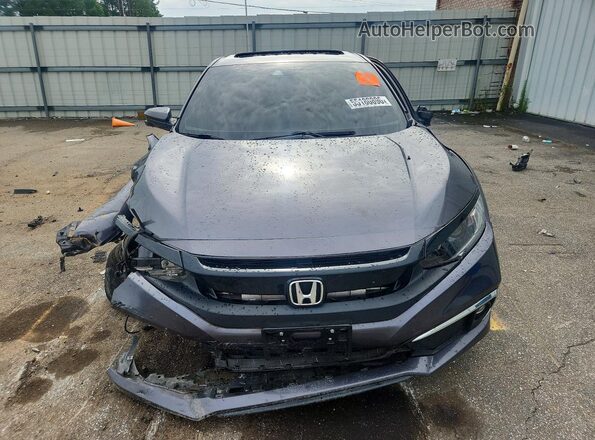 JHMFC1F33KX005016 2019 HONDA CIVIC Charcoal Вид спереду