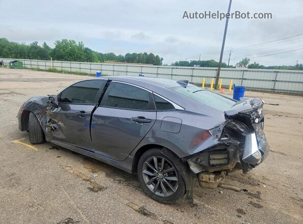 JHMFC1F33KX005016 2019 HONDA CIVIC Charcoal Задня ліва чверть