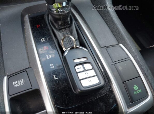 JHMFC1F34KX001685 2019 HONDA CIVIC Black Dashboard view