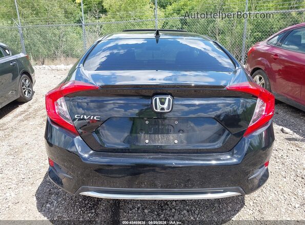 JHMFC1F34KX001685 2019 HONDA CIVIC Black 