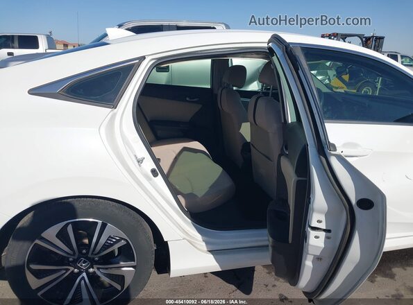 JHMFC1F35JX009826 2018 HONDA CIVIC White Vista de la etiqueta del VIN