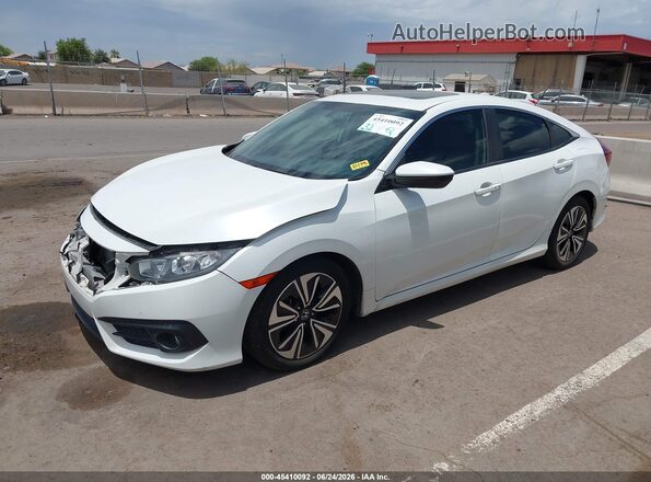 JHMFC1F35JX009826 2018 HONDA CIVIC White Vista tres cuartos delantera izquierda