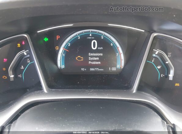 JHMFC1F35JX009826 2018 HONDA CIVIC White Vista de los asientos traseros