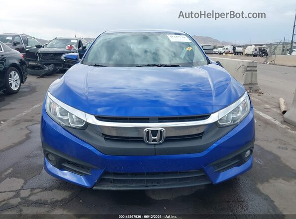 JHMFC1F35JX035360 2018 HONDA CIVIC Blue Widok zestawu wskaźników