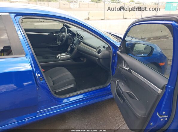 JHMFC1F35JX035360 2018 HONDA CIVIC Blue Widok wnętrza z przodu