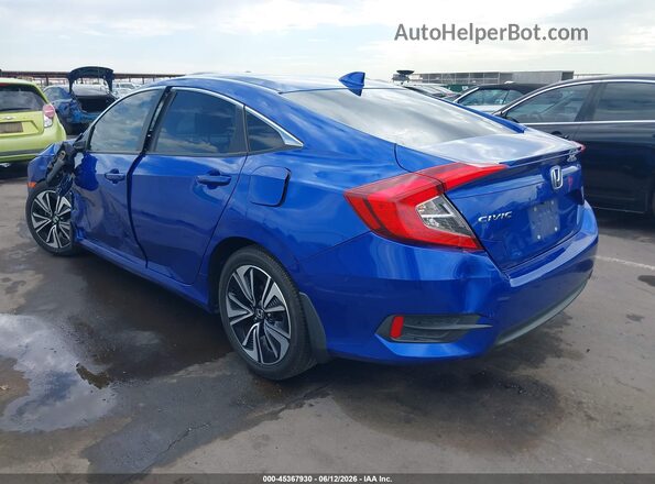 JHMFC1F35JX035360 2018 HONDA CIVIC Blue Tył lewy
