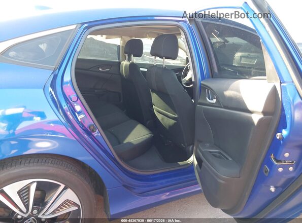 JHMFC1F35JX035360 2018 HONDA CIVIC Blue Widok naklejki z numerem VIN