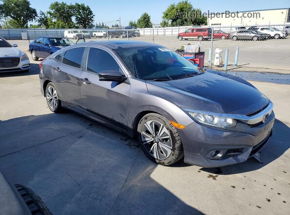 JHMFC1F35JX041868 2018 HONDA CIVIC Gray Front right