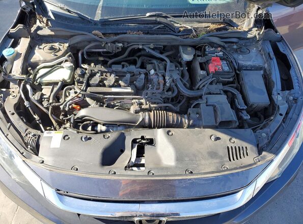 JHMFC1F35JX041868 2018 HONDA CIVIC Gray Rear interior view