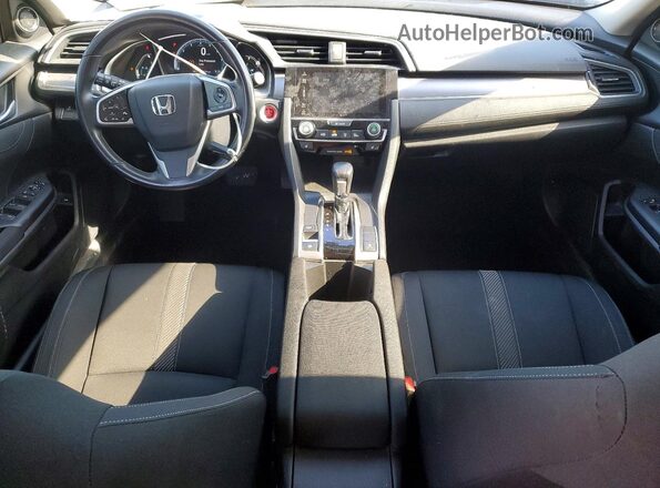 JHMFC1F35JX041868 2018 HONDA CIVIC Gray Dashboard view