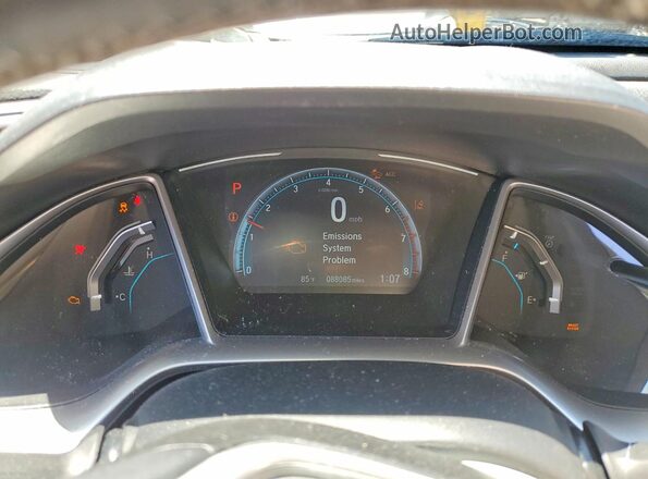JHMFC1F35KX001145 2019 HONDA CIVIC Черный 