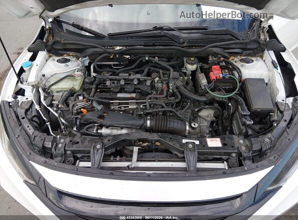 JHMFC1F36KX012168 2019 HONDA CIVIC White Հետևի տեսք