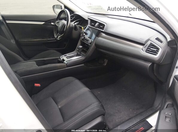 JHMFC1F36KX012168 2019 HONDA CIVIC White Սալոնի դիմացի տեսք