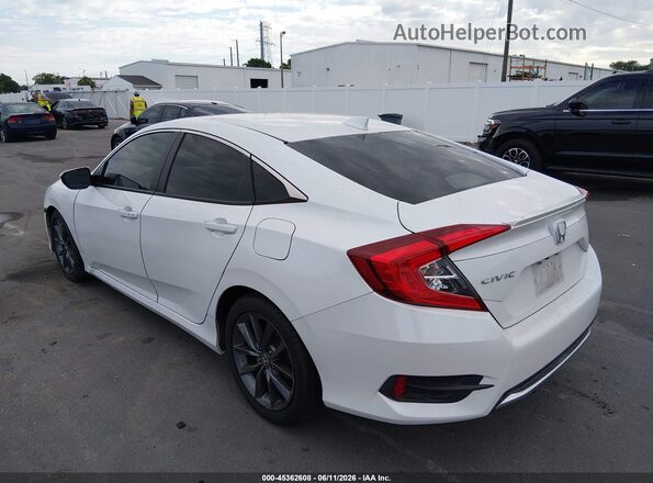 JHMFC1F36KX012168 2019 HONDA CIVIC White Հետևի ձախ