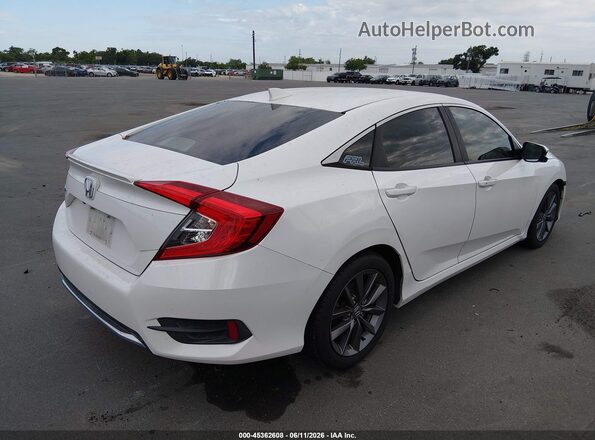 JHMFC1F36KX012168 2019 HONDA CIVIC White Հետևի աջ