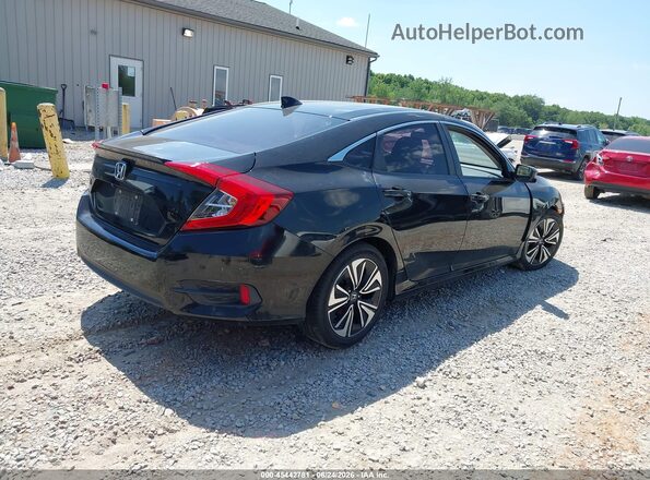 JHMFC1F37JX011500 2018 HONDA CIVIC Черный Задняя правая четверть