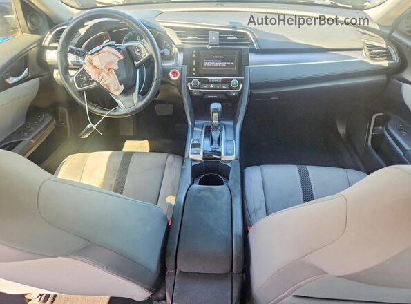 JHMFC1F37JX012663 2018 HONDA CIVIC Gray Widok deski rozdzielczej