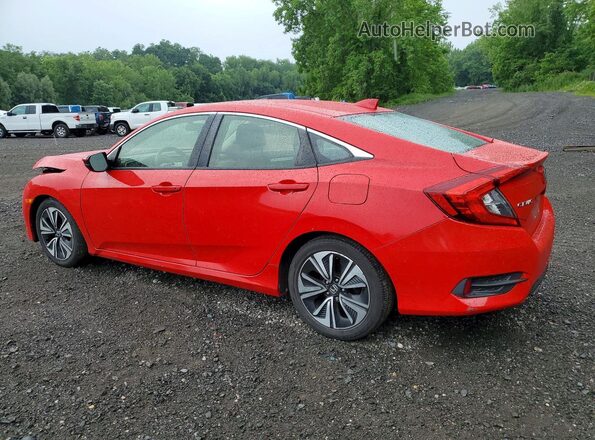 JHMFC1F38JX021985 2018 HONDA CIVIC Red Rear left