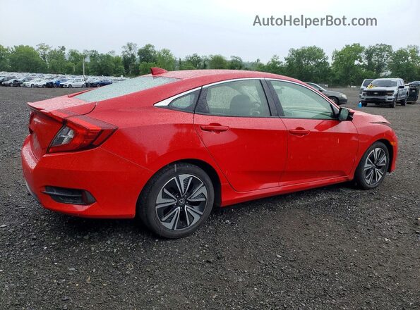 JHMFC1F38JX021985 2018 HONDA CIVIC Red Rear right