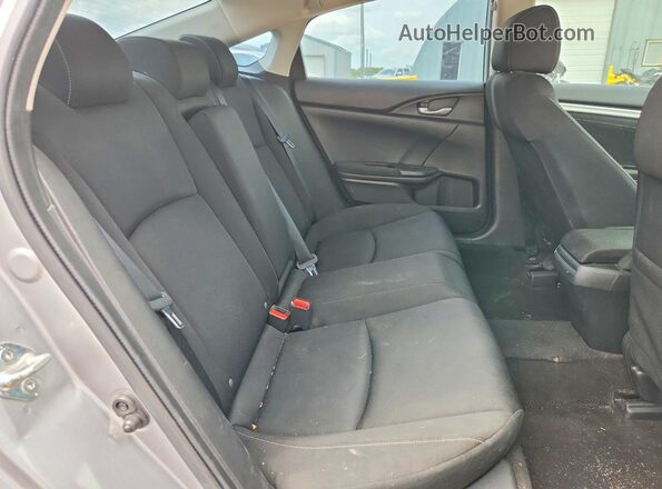 JHMFC1F38JX032677 2018 HONDA CIVIC Silver Հետևի նստատեղերի տեսք