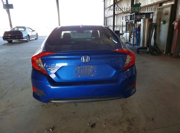 JHMFC1F38JX035353 2018 HONDA CIVIC Синий Вид сзади
