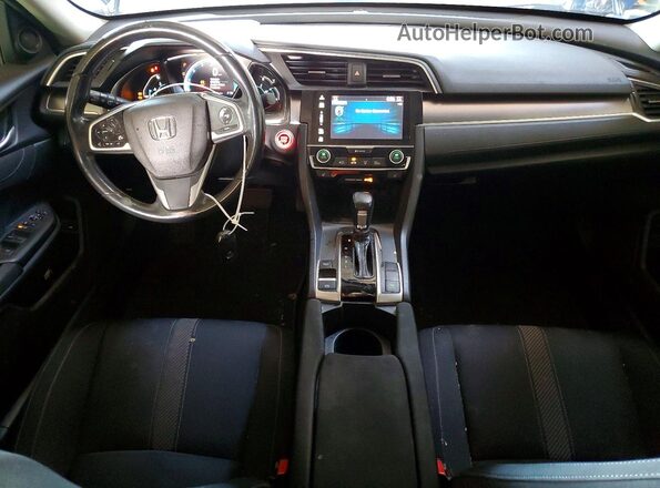JHMFC1F38JX035353 2018 HONDA CIVIC Синий Вид панели приборов