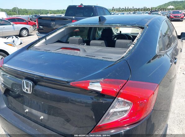 JHMFC1F38KX003391 2019 HONDA CIVIC Black Вид спереду