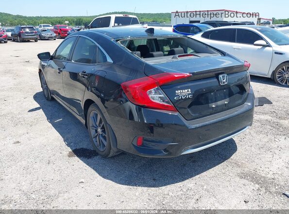 JHMFC1F38KX003391 2019 HONDA CIVIC Black Задня ліва чверть