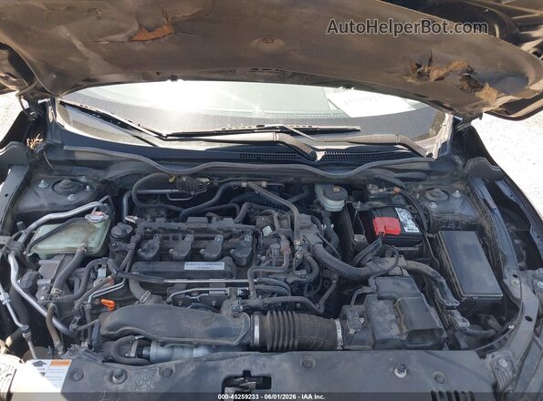 JHMFC1F38KX003391 2019 HONDA CIVIC Black Вид ззаду