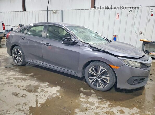 JHMFC1F39JX012812 2018 HONDA CIVIC Gray წინა მარჯვენა
