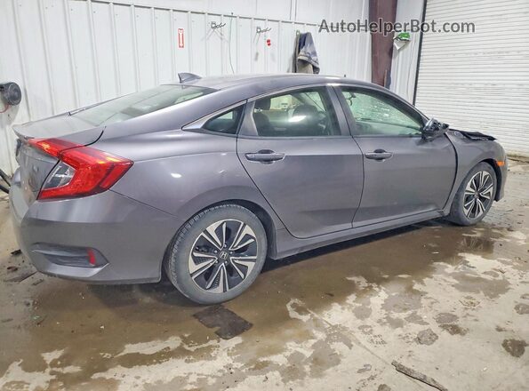 JHMFC1F39JX012812 2018 HONDA CIVIC Gray უკანა მარჯვენა