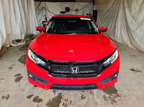 JHMFC1F39JX028797 2018 HONDA CIVIC Red 