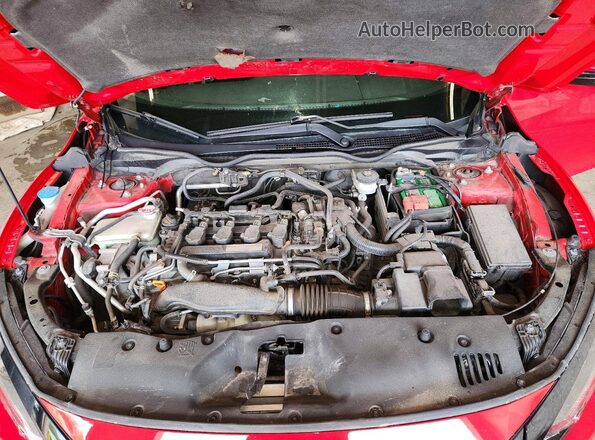 JHMFC1F39JX028797 2018 HONDA CIVIC Red 
