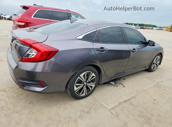 JHMFC1F3XJX001754 2018 HONDA CIVIC Gray Задня права чверть