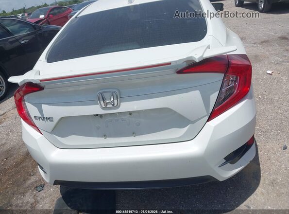 JHMFC1F3XJX033510 2018 HONDA CIVIC White 