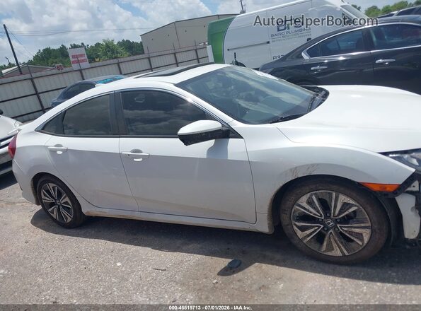 JHMFC1F3XJX033510 2018 HONDA CIVIC White უკანა სალონის ხედი