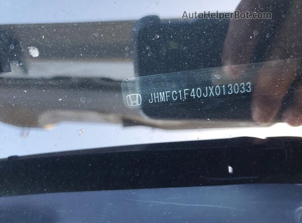 JHMFC1F40JX013033 2018 HONDA CIVIC Silver 